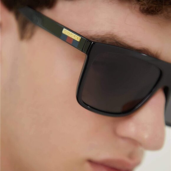 NEW GG0748S 001 59 GUCCI FLAT TOP SQUARED MASCULINE SUNGLASSES main image 5